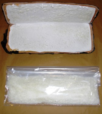 Crystal methamphetamine, or ‘Ice,’ seized by CNB at Woodlands Checkpoint