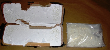 Crystal methamphetamine, or ‘Ice,’ seized by CNB at Woodlands Checkpoint