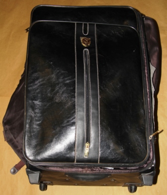 The luggage bag seized