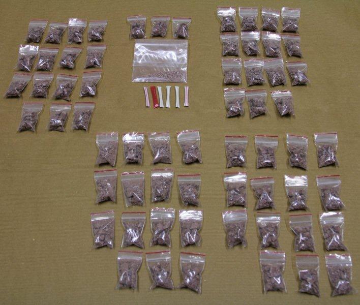 Drugs seized in the Telok Blangah case