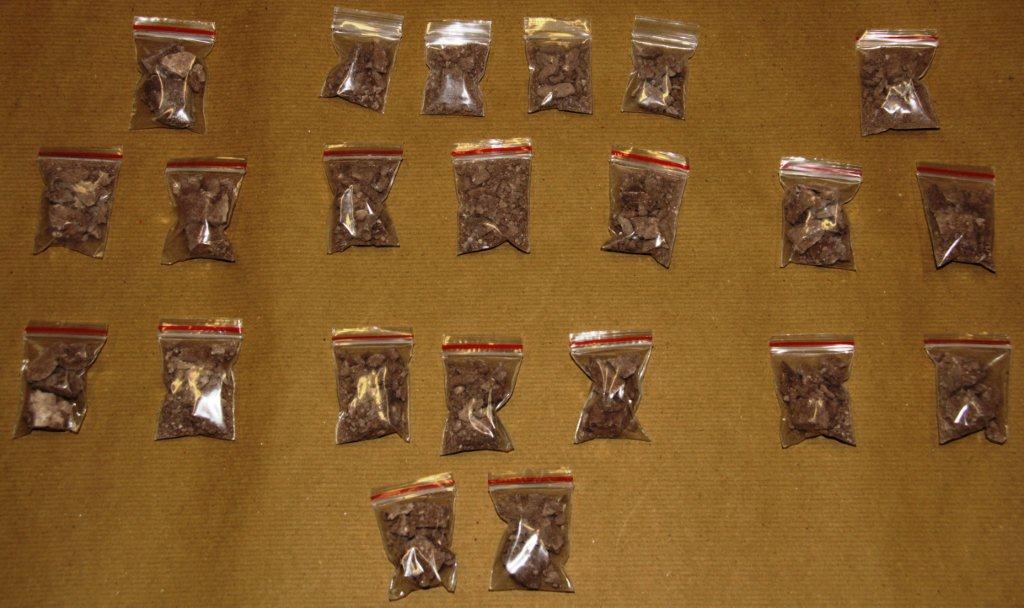 Heroin seized in the Old Airport Road case Heroin seized in the Old Airport Road case