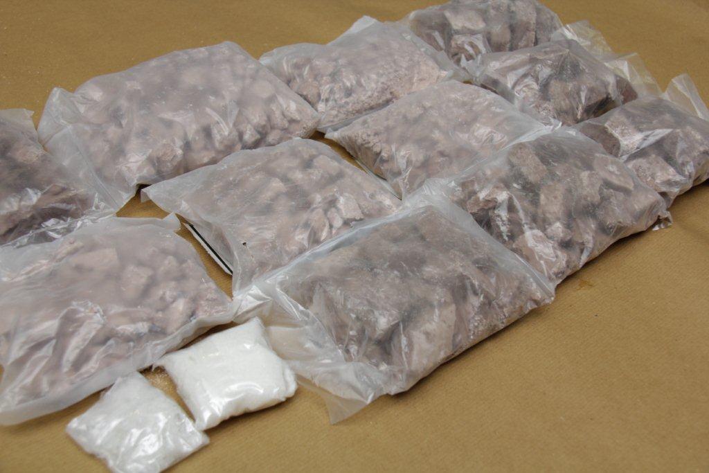 Photo 1: Heroin and ‘Ice’ seized at Woodlands Checkpoint on 28 November 2012