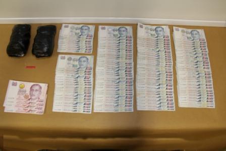 Seizure of drugs and cash from traffickers in Orchard Seizure of drugs and cash from traffickers in Orchard