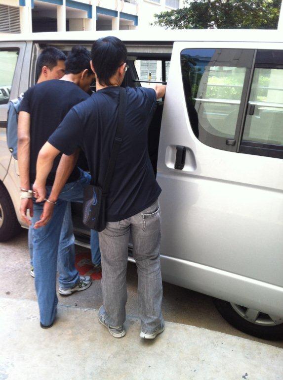 Suspect arrested by CNB