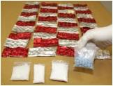 Drugs seized by ICA and CNB at Woodlands Checkpoint 18 Mar 2012