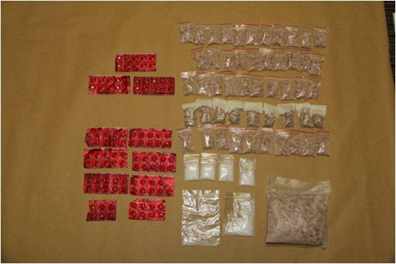 Multiple drug seizure by CNB officers on 18 Sep 2012