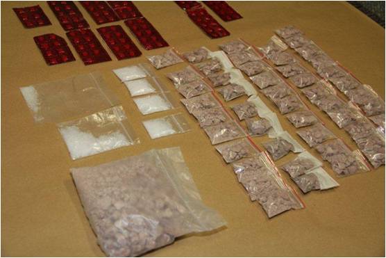 Multiple drug seizure by CNB officers on 18 Sep 2012