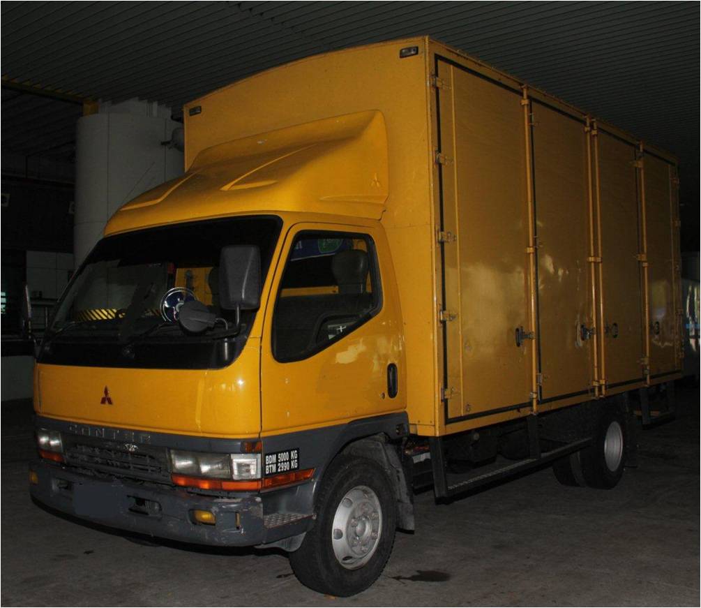 Photo 2: The other lorry seized during the CNB operation on 26 Jun 2013