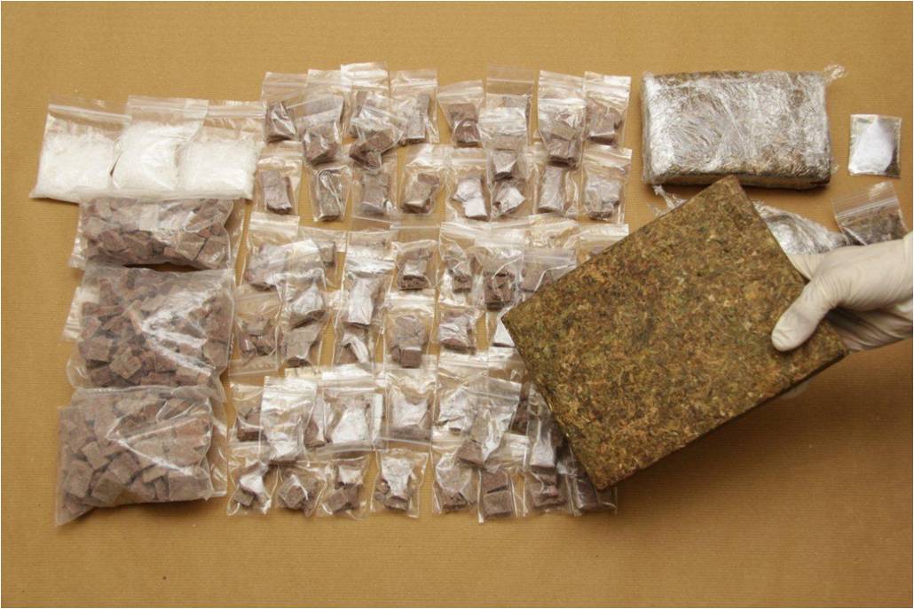 Photo 2: Drugs seized by CNB on 22 August 2013.