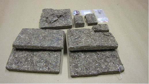 Cannabis seized from CNB operation on 14 October 2014