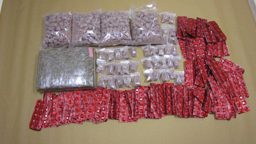 drugs seized 5 Dec