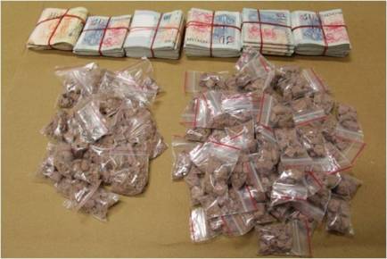 Items seized in CNB operation at Punggol flat on 26 Mar 14 Items seized in CNB operation at Punggol flat on 26 Mar 14
