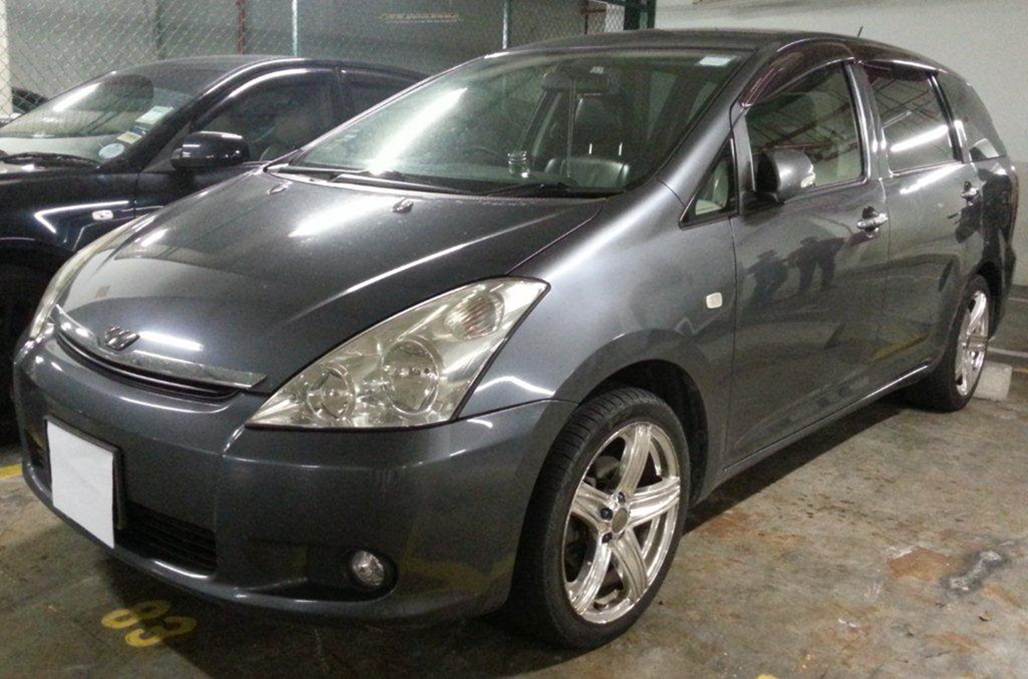 Photo 2 A car that was seized in a CNB operation on 30 October 2014