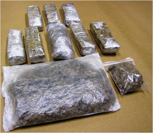 Drugs seized at Tampines unit on 9 May 2014