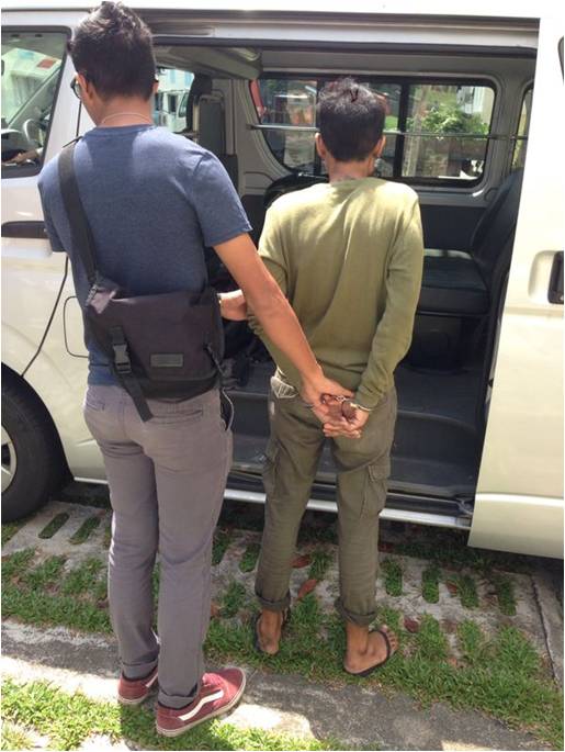 suspect arrested from 18 to 22 August 2014. suspect arrested from 18 to 22 August 2014.