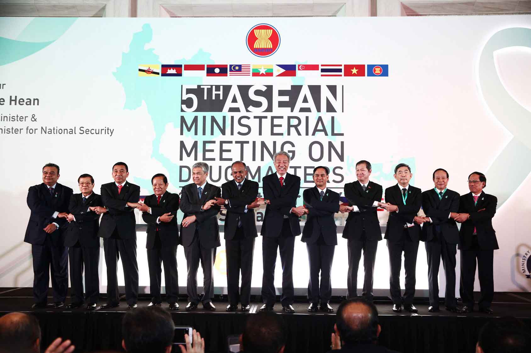 ASEAN ministers at the Opening Ceremony of the 5th AMMD