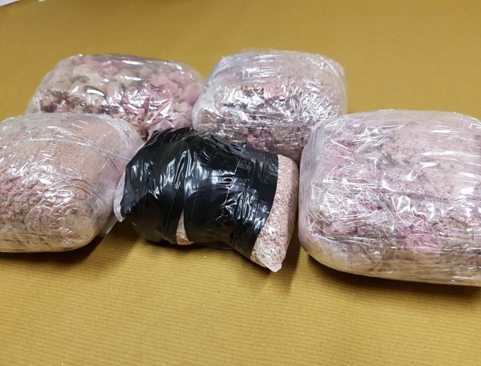 Drugs seized from operation conducted on 1 Aug 2017