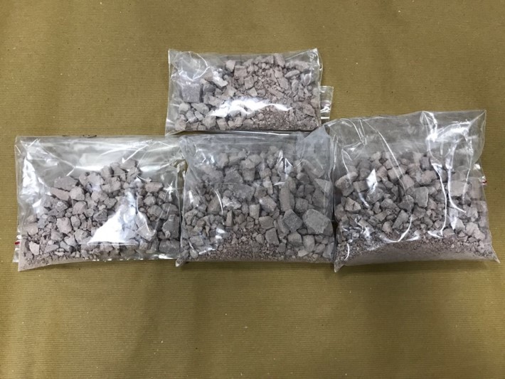 Heroin seized at Woodlands Checkpoint on 11 March 2017 (Photo: CNB)