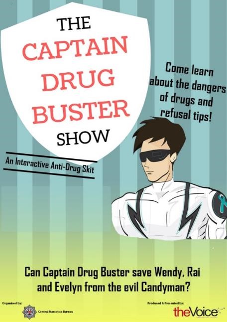 Captain Drug Buster Show Poster
