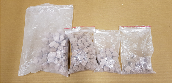 Photo-2: Heroin recovered from the hotel room at Joo Chiat in CNB operation on 27 February 2018. Photo-2: Heroin recovered from the hotel room at Joo Chiat in CNB operation on 27 February 2018