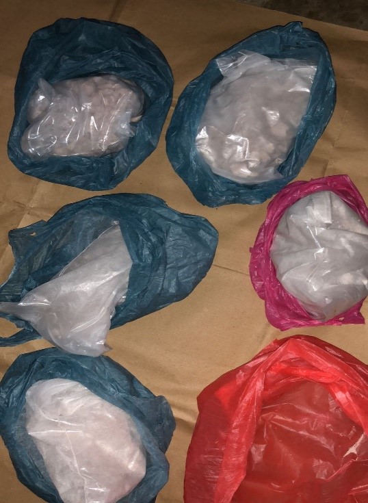 Photo 3_Heroin recovered from locker in CNB operation Photo 3_Heroin recovered from locker in CNB operation