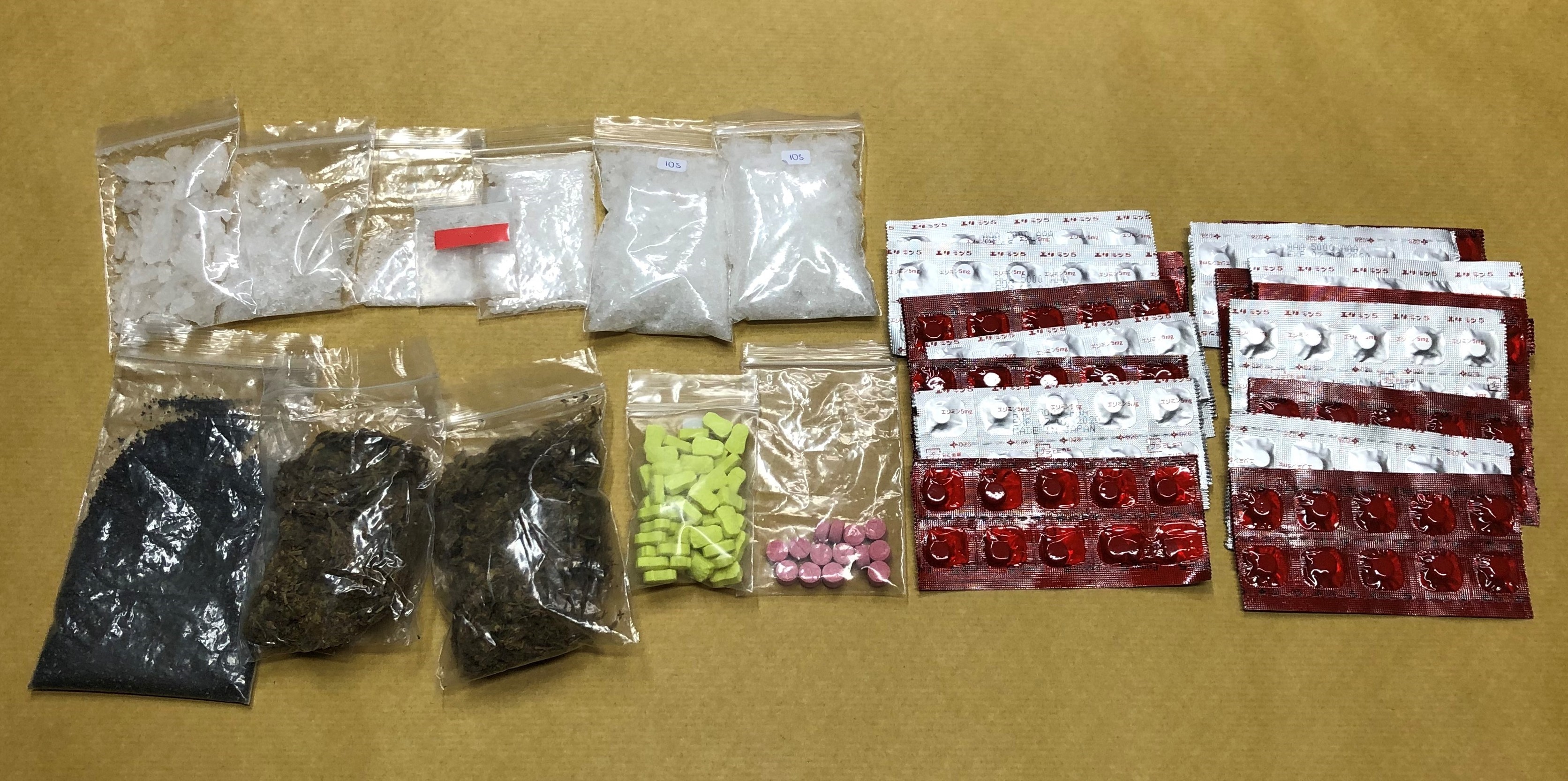 Drugs seized at Jalan Loyang Besar on 21 Mar 2019