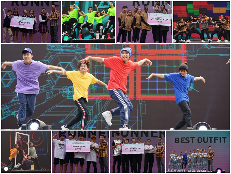 Photo 3 (CNB): Other winning teams and highlights of the Group Category showcase held on 7 July 2018 at Clarke Quay.