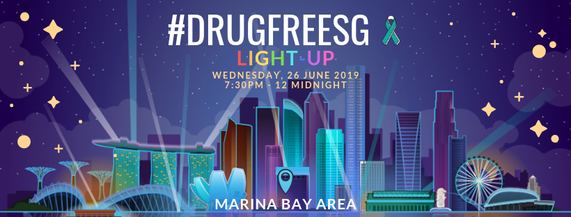 Drugfreesg LightUp 2019