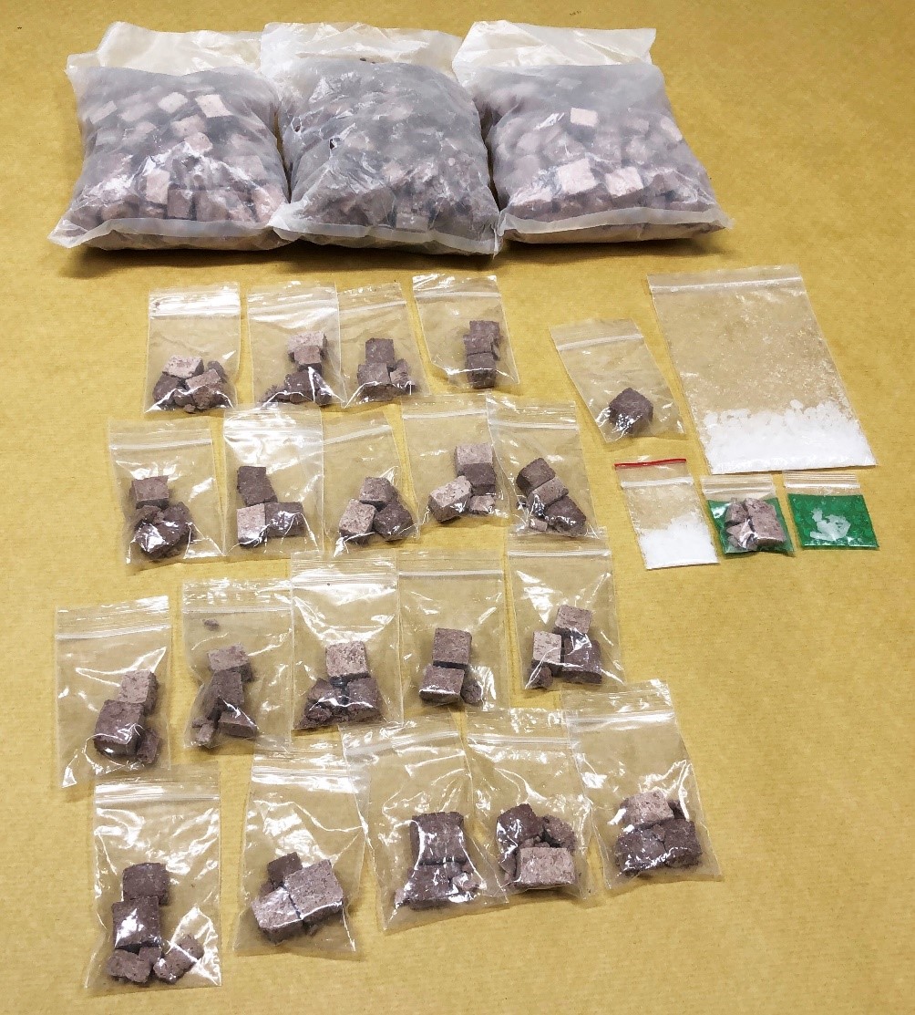 Drugs seized from CNB operation at Woodlands Street 13 on 11 Dec 2019