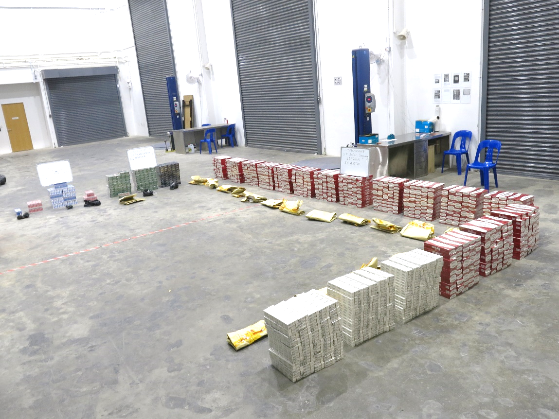 More than 1,112 cartons of duty-unpaid cigarettes seized More than 1,112 cartons of duty-unpaid cigarettes seized