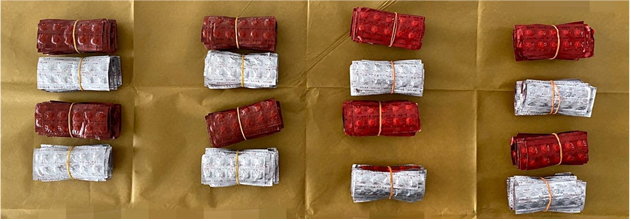 4,000 Erimin-5 tablets found within car driven by 39-year-old suspected drug trafficker who was arrested by CNB on 2 January 2020