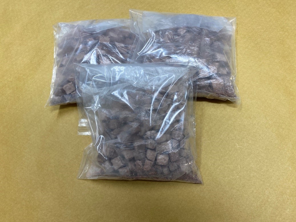 Photo-3 (CNB): Heroin seized during CNB’s operation on 14 January 2020.