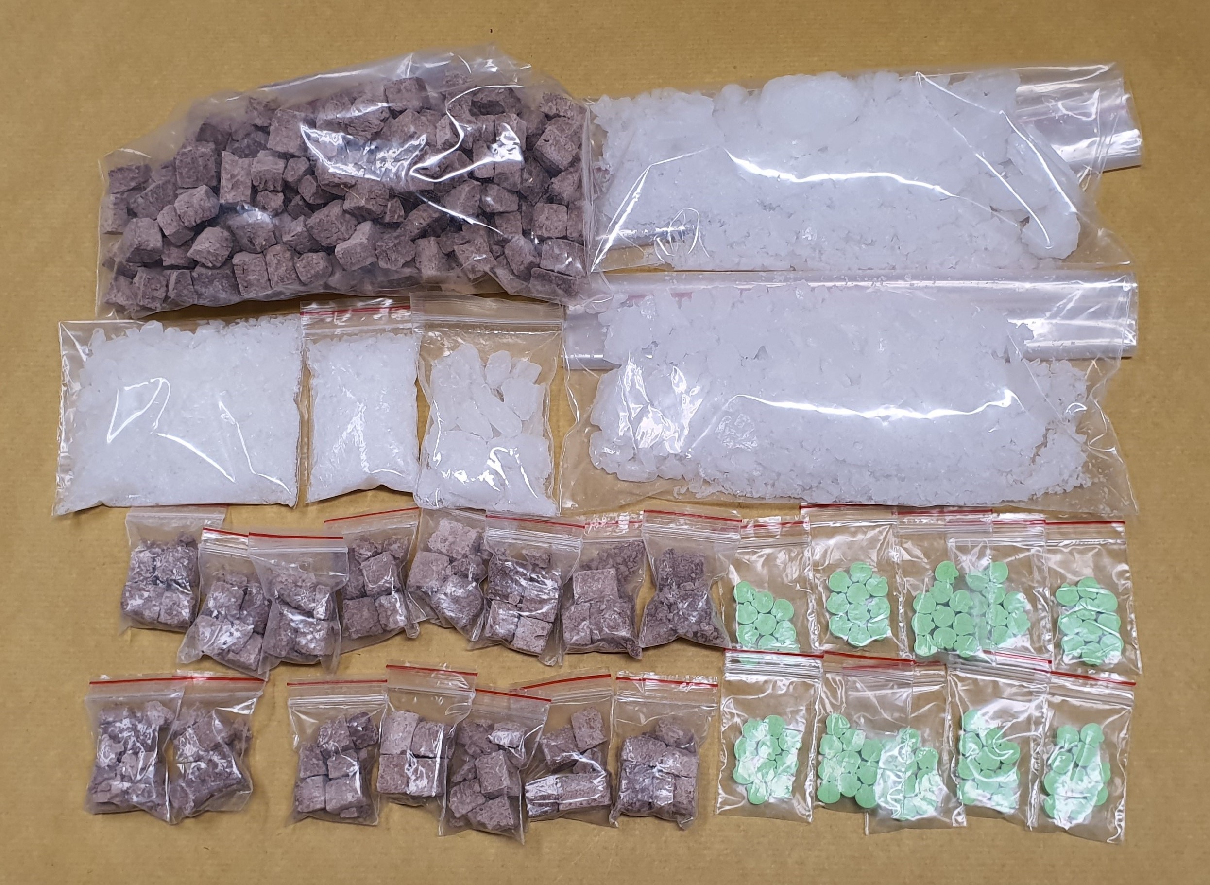 Some of the drugs seized in CNB operation on 11 February 2020