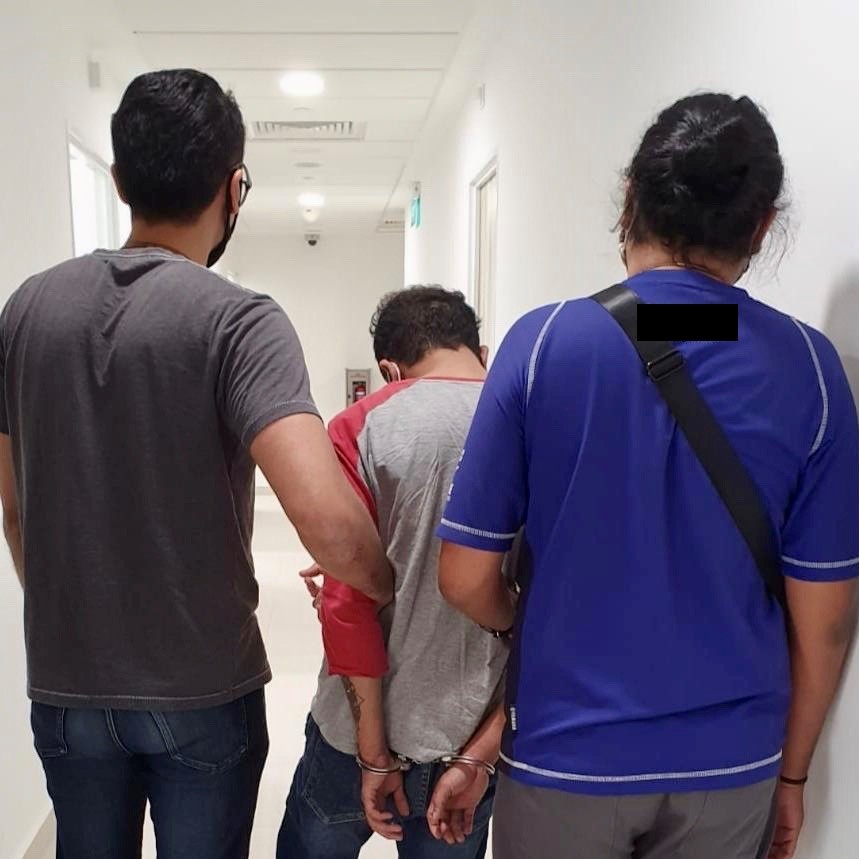 29yo Singaporean male arrested in the vicinity of Anchorvale Rd on 16 Sep 2020