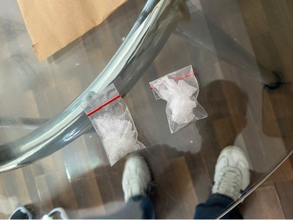 Photos 1 and 2 (CNB) – Packets of ‘Ice’ seized during an island-wide operation conducted by CNB from 5 to 16 October 2020. 