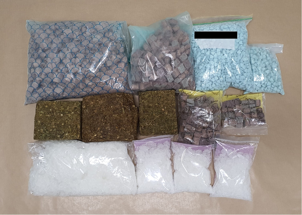 MORE THAN 3KG OF HEROIN AND 3,000 ECSTASY TABLETS SEIZED